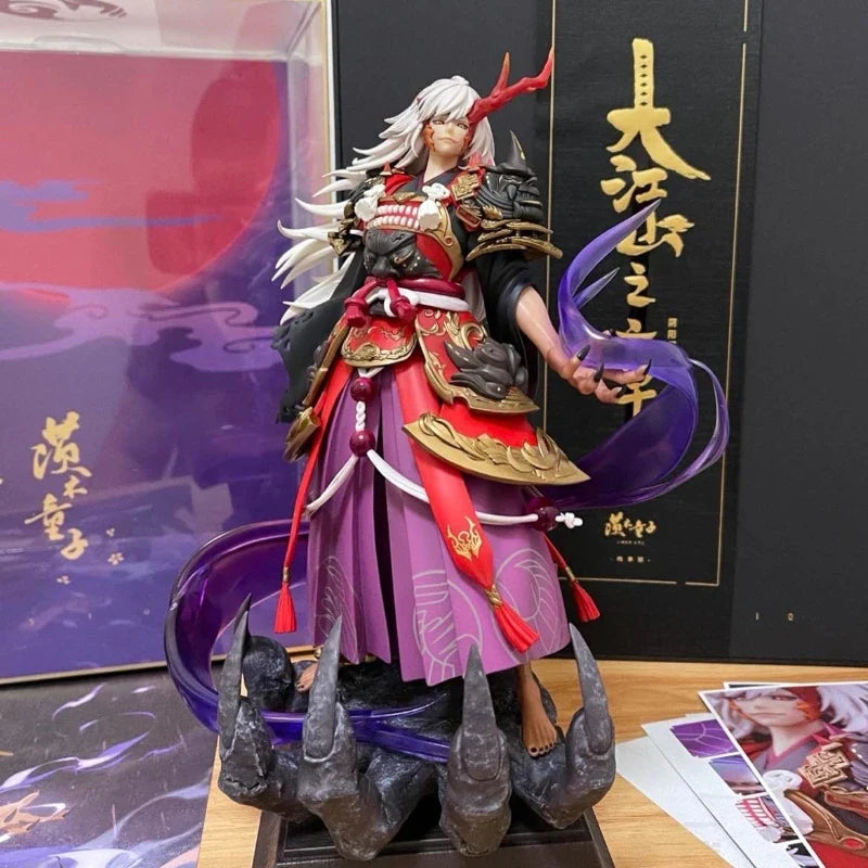 Genuine Onmyoji Ibaraki Douji Chapter of The Rivers and Mountains Ver. Figure Statue Room Decoration Kids Toys Birthday Gift