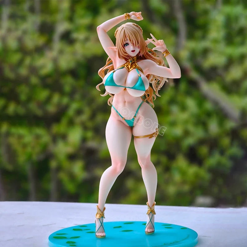 Vertex Originals Elf Village Fifth Villager Kukuru Anime Girl Figure Cecil/Melmu/Mama Tiana Action Figure Sexy Model Doll Toys