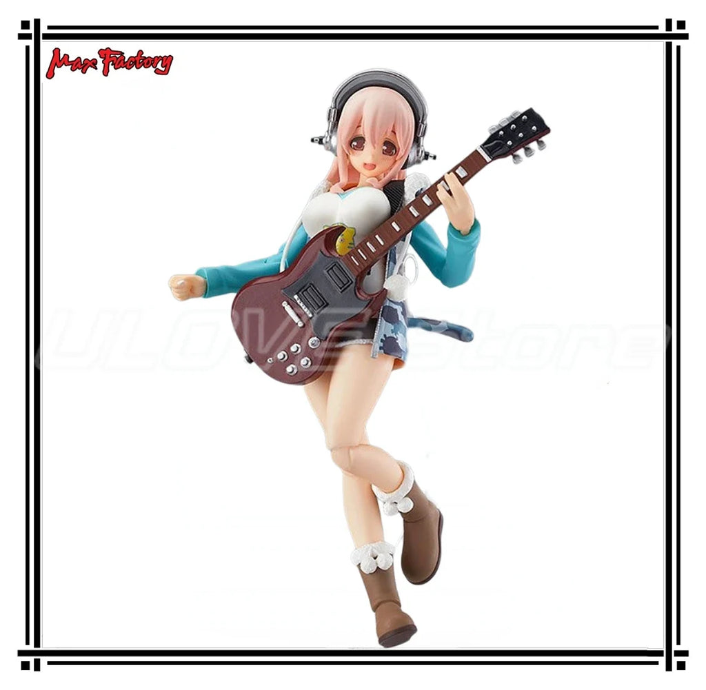 Original Max Factory Figma SUPER SONICO Action Figure Model