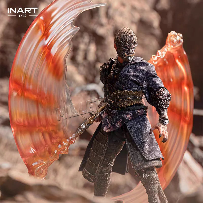 100% Original Inart Black Myth Wukong The Destined One in The Bronze Armor Set 1/12 Standard Ver Deluxe Ver Model Toys