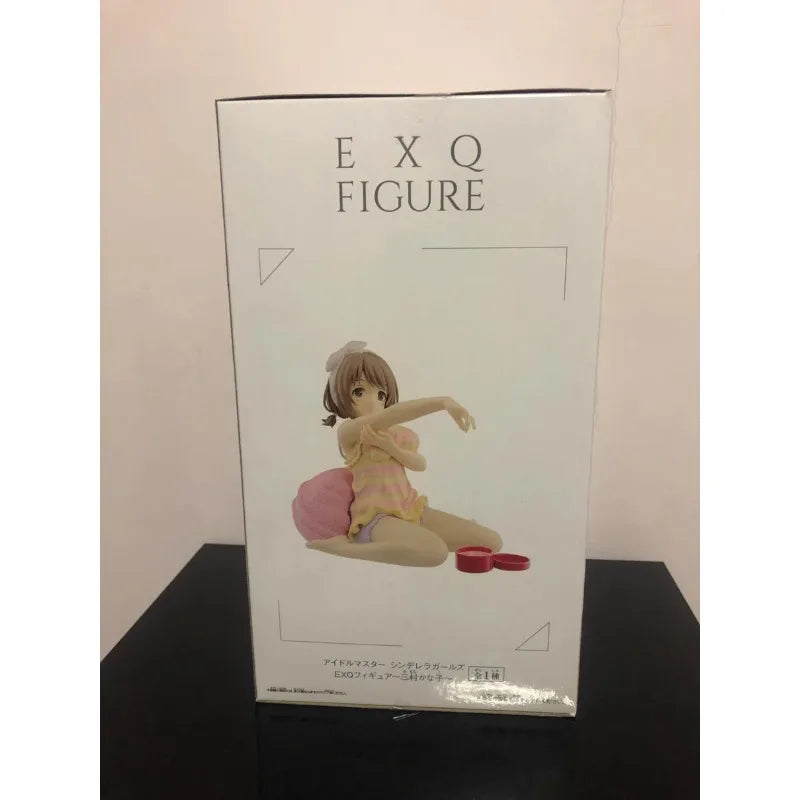 BANDAI Original EXQ THE IDOLM@STER Cinderella Girl Mimura Kanako Hand-made Action Figure Finished Product Model Toys