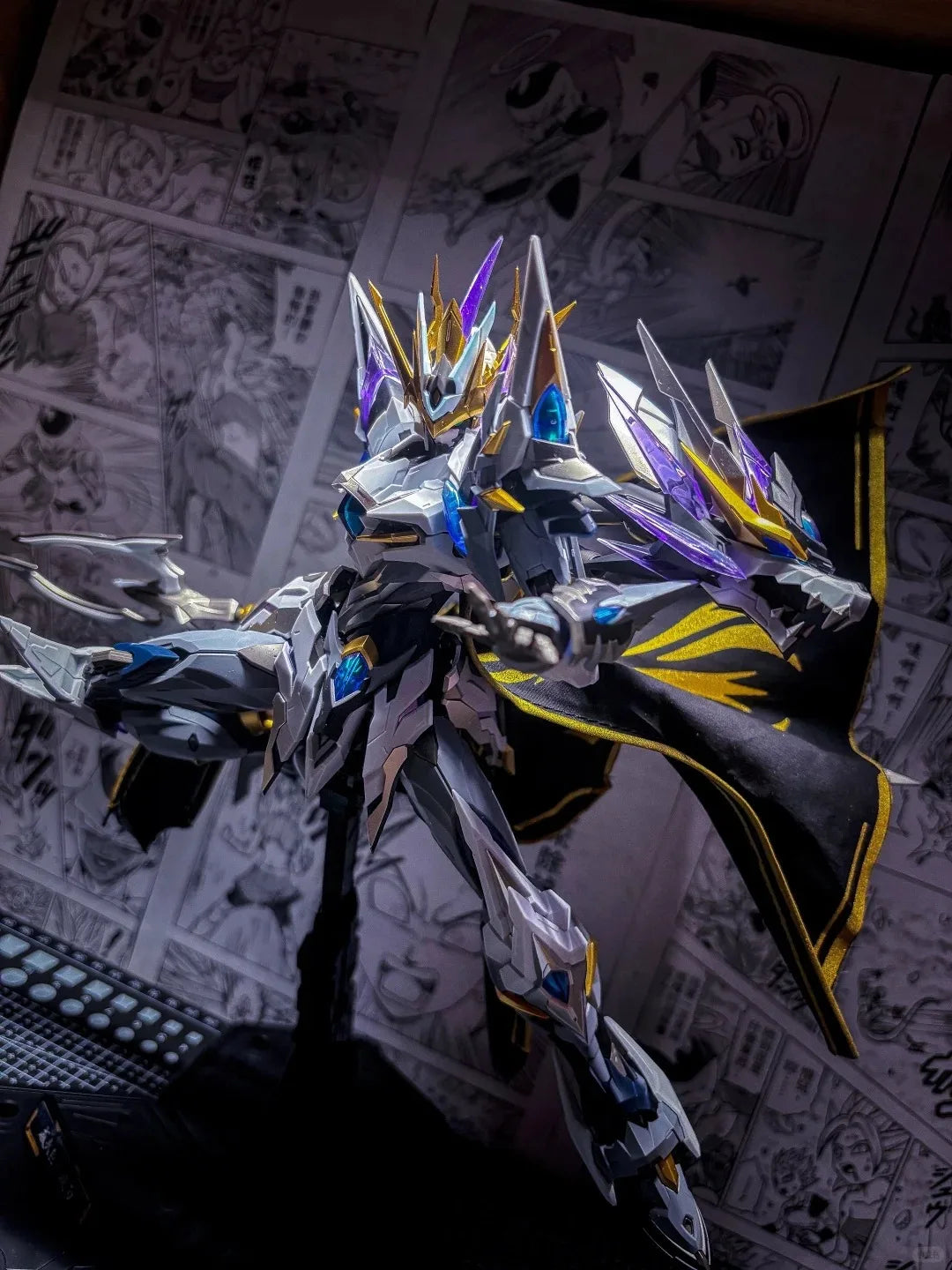 In Stock Motor Nuclear Aobing Assemly Model Kit Weiwu Color MG 1/100 Toy Mnp-Xh03w Aobin Alloy Skeleton Action Figure Toys