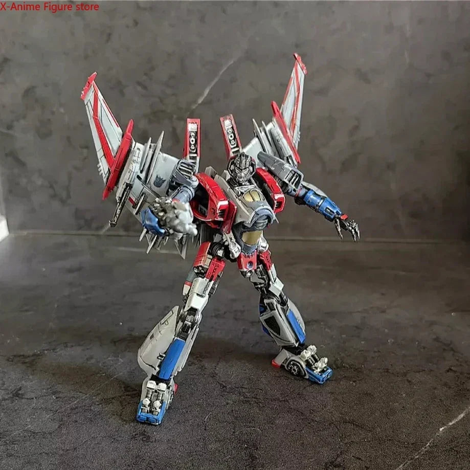 Spot Smart Kit SK02 Blitzwing SK08 Starscream TF6 Glue-free Transformation Toys Assembly Robot Anime Action Figures Movable Doll