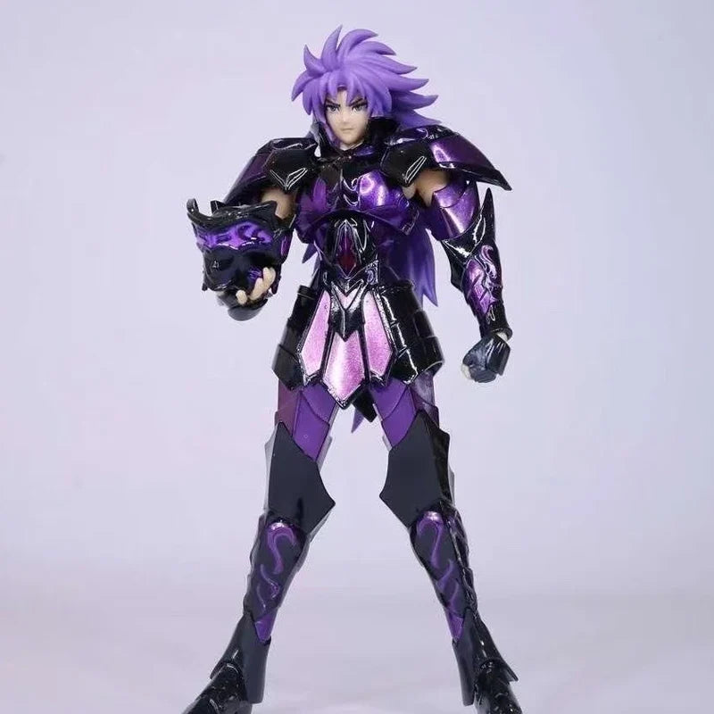 CS Model Saint Seiya Myth Cloth EX Gemini Saga With Damaged Armor Hades Surplice Dark Gold Knights of the Zodiac Action Figure