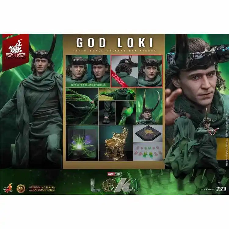 original Hot Toys Ht Dx40 1/6 Loki 2 God Loki Dx041ae God Loki Glue Hair Version Action Figure Fan Hobbies Toy Birthday Gifts