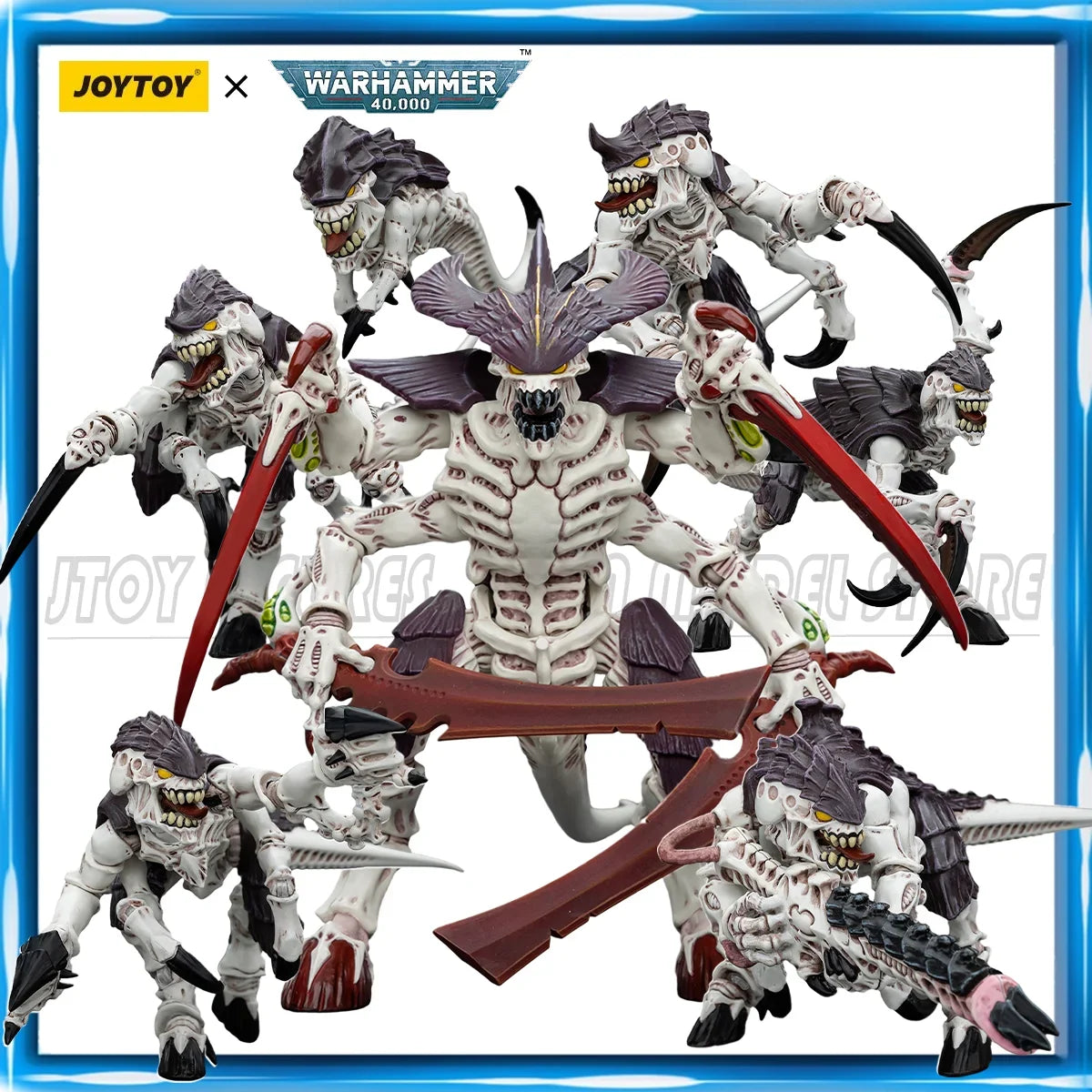 [IN STOCK]JOYTOY Warhammer 40K Action Figure Tyranids Hive Fleet Leviathan Anime figures Toys