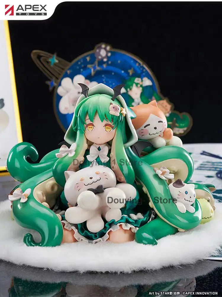 In Stock APEX Cthulhu MEOWThulhu Pajamas Party original painting Action Figures Model Toy Collectible Model Brand and new