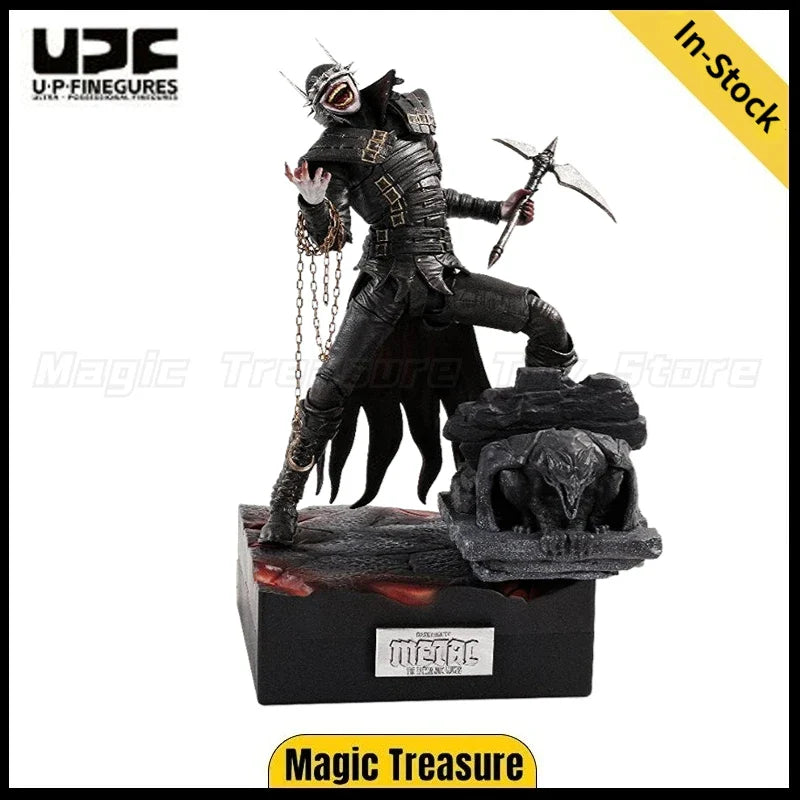 【Auf Lager】U-P-Finegures ‌Dark Nights: Metal‌ The Batman Who Laughs 1/12 Actionfigur Modell Spielzeug