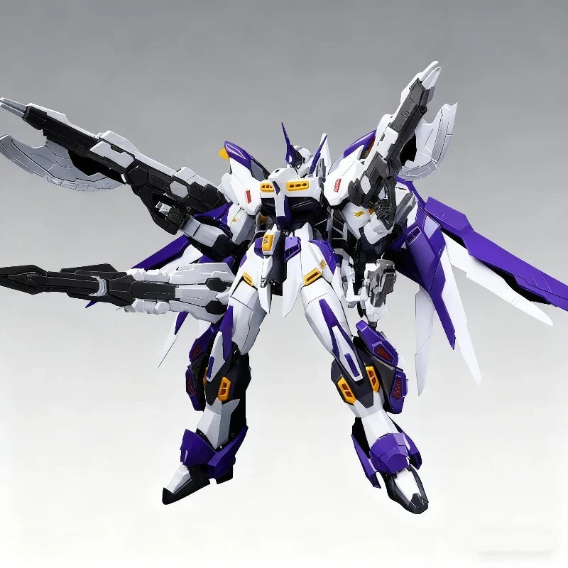 SoulVouge AM 1/100 FA Assault Jueying Assembly Model Kit Action Figures Alloy Frame Mecha Toy With Water Stickers Decor Boy Gift