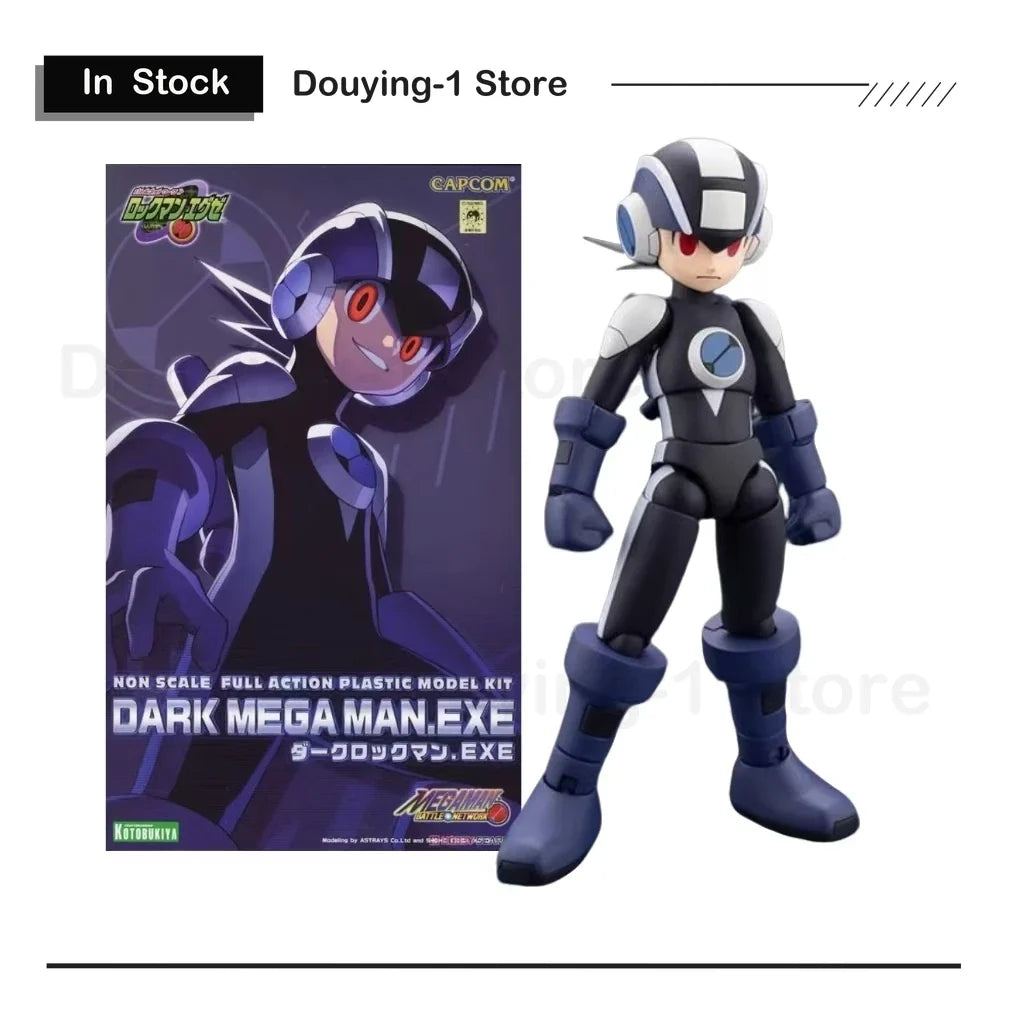 In Stock Kotobukiya Dark Mega Man.EXE Non Scale Full Action Plastlc Model Kit Model Toys Collectible Model Gifts