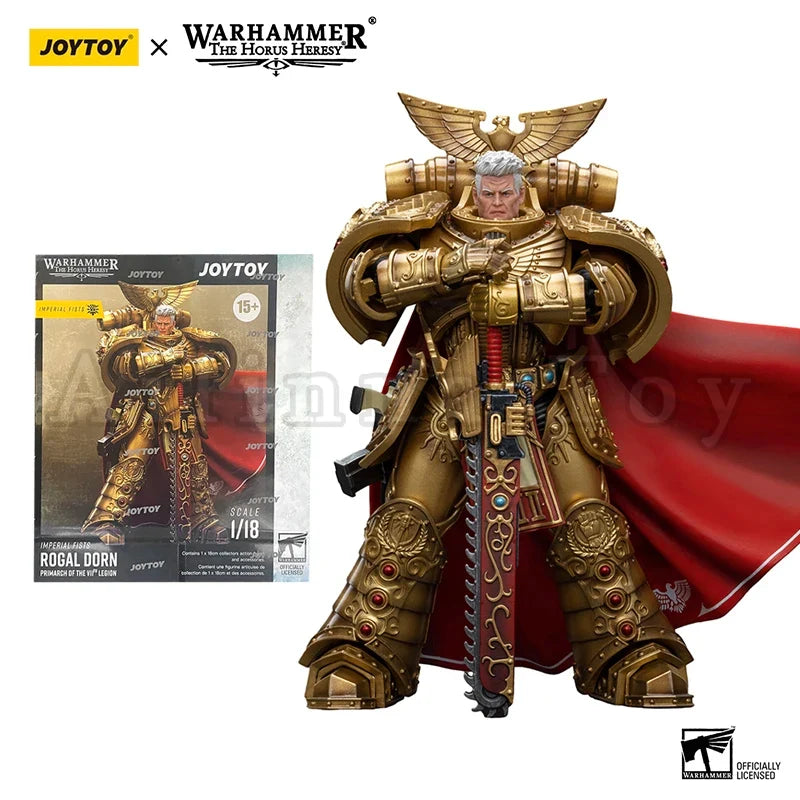 JOYTOY 1/18 Action Figure The Horus Heresy Fists Primarch Rogal Dorn Re-issue Anime Model Toy
