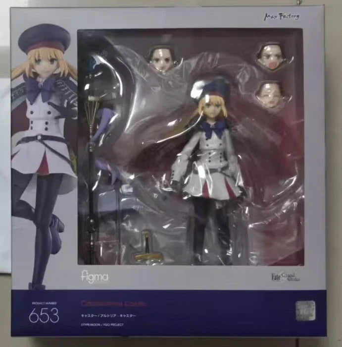 ã€FSã€‘Max Factory Figma 653 Fate/Grand Order Altria Caster Figur Modell Spielzeug Geschenk