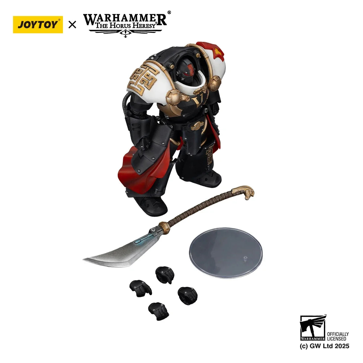 [Pre Order]JOYTOY 1/18 Action Figure Warhammer 40K White Scars Legion Praetor Ebon Keshig Terminator figures Toys