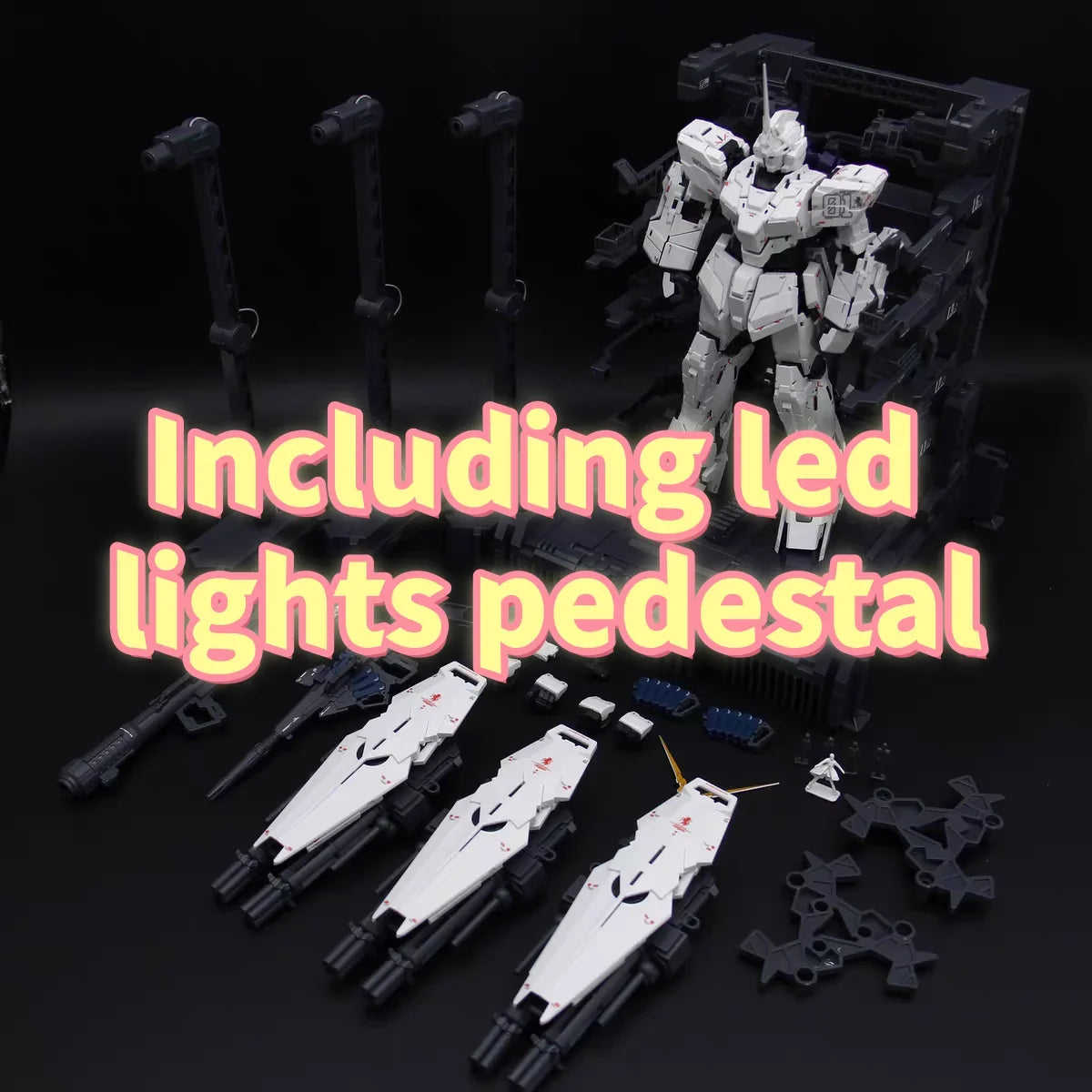 Shenshou Model Mgex Rx-0 Action Figures Mg 1/100 Unicorn 2202 Assembly Mecha Model Kit Robot Collect Figure Hobbies Toys Gifts