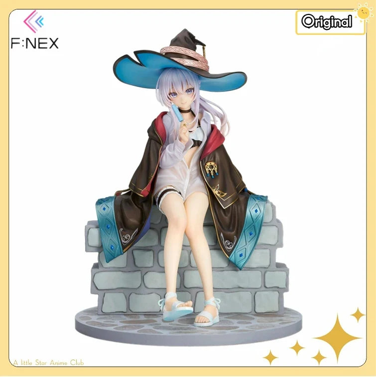 In Stock Original F:NEX THE JOURNRY OF ELAINA Elaina Summer Holiday 1/7 Scale Figure Ornament