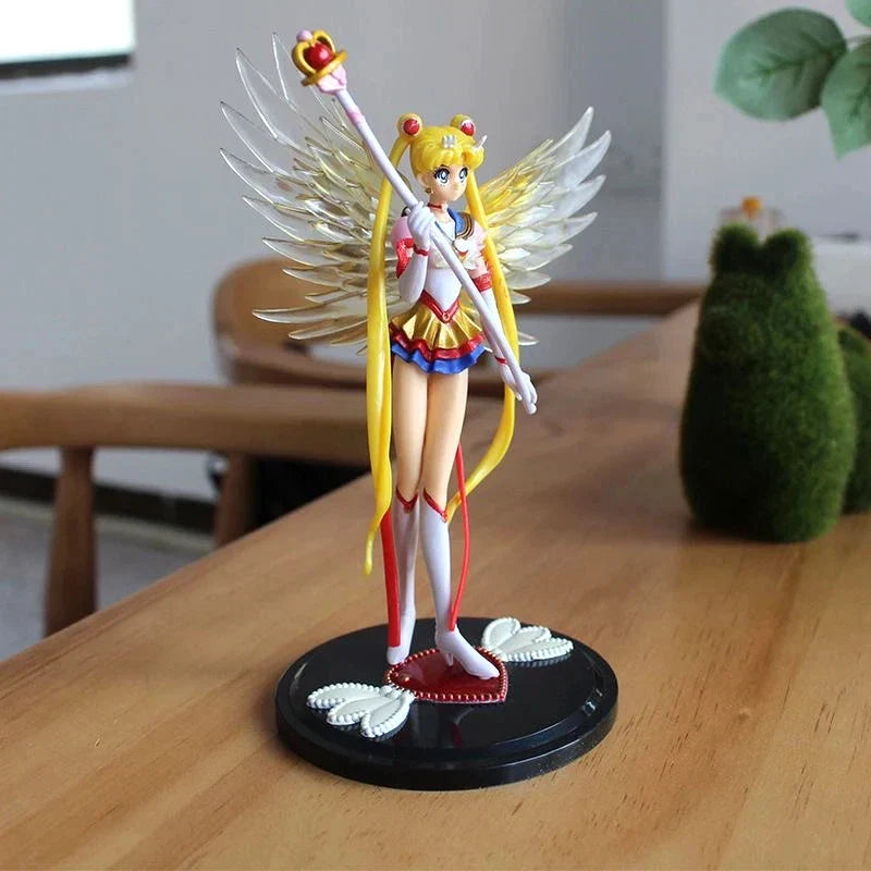 New Eternal Sailor Moon Tsukino Usagi Anime Figure Decoration Collection Doll Action Model Toys for Birthday Gifts