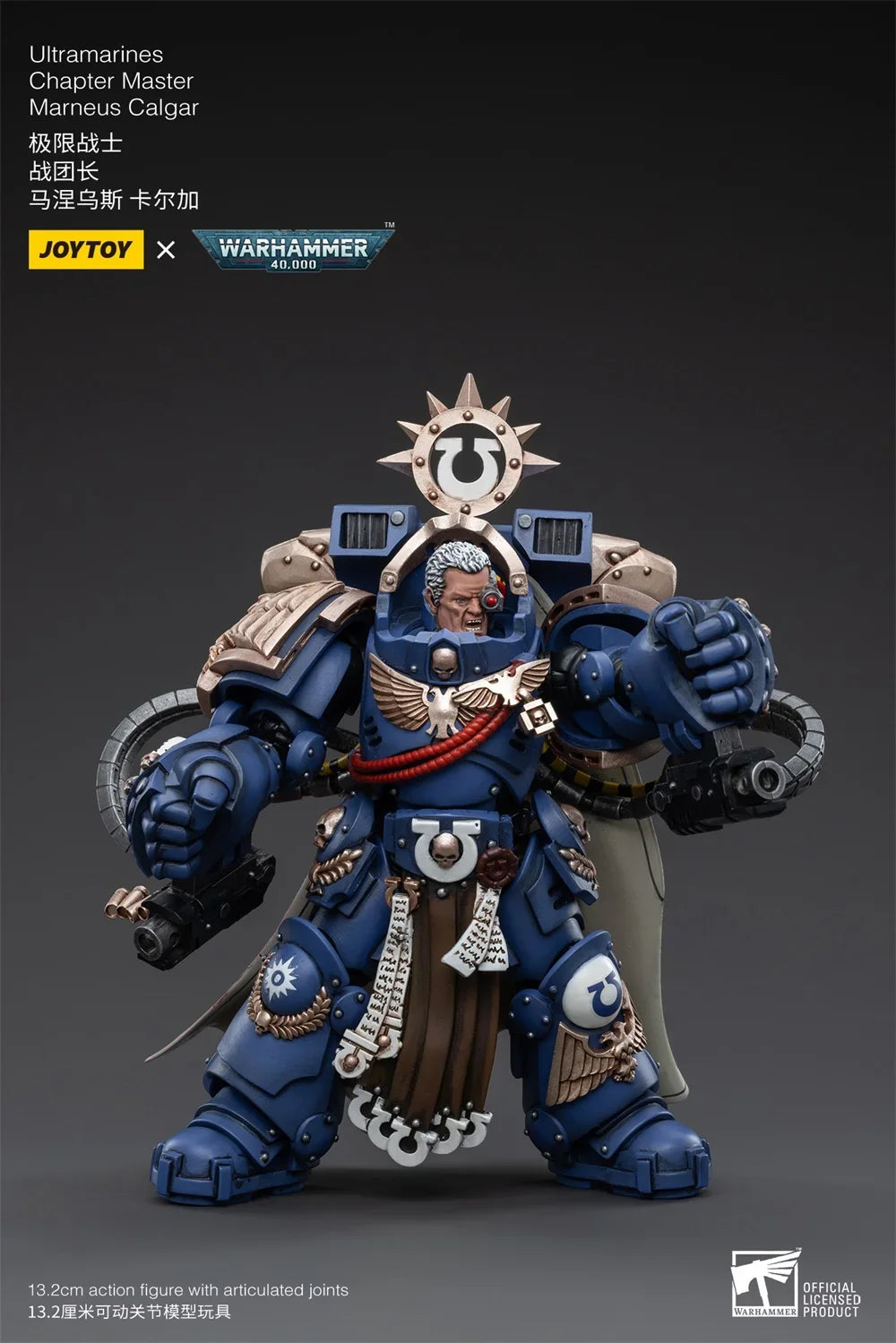 in Stock JOYTOY 1/18 Action Figures 40K Chapter Master Marneus Calgar Anime Collection Military Model