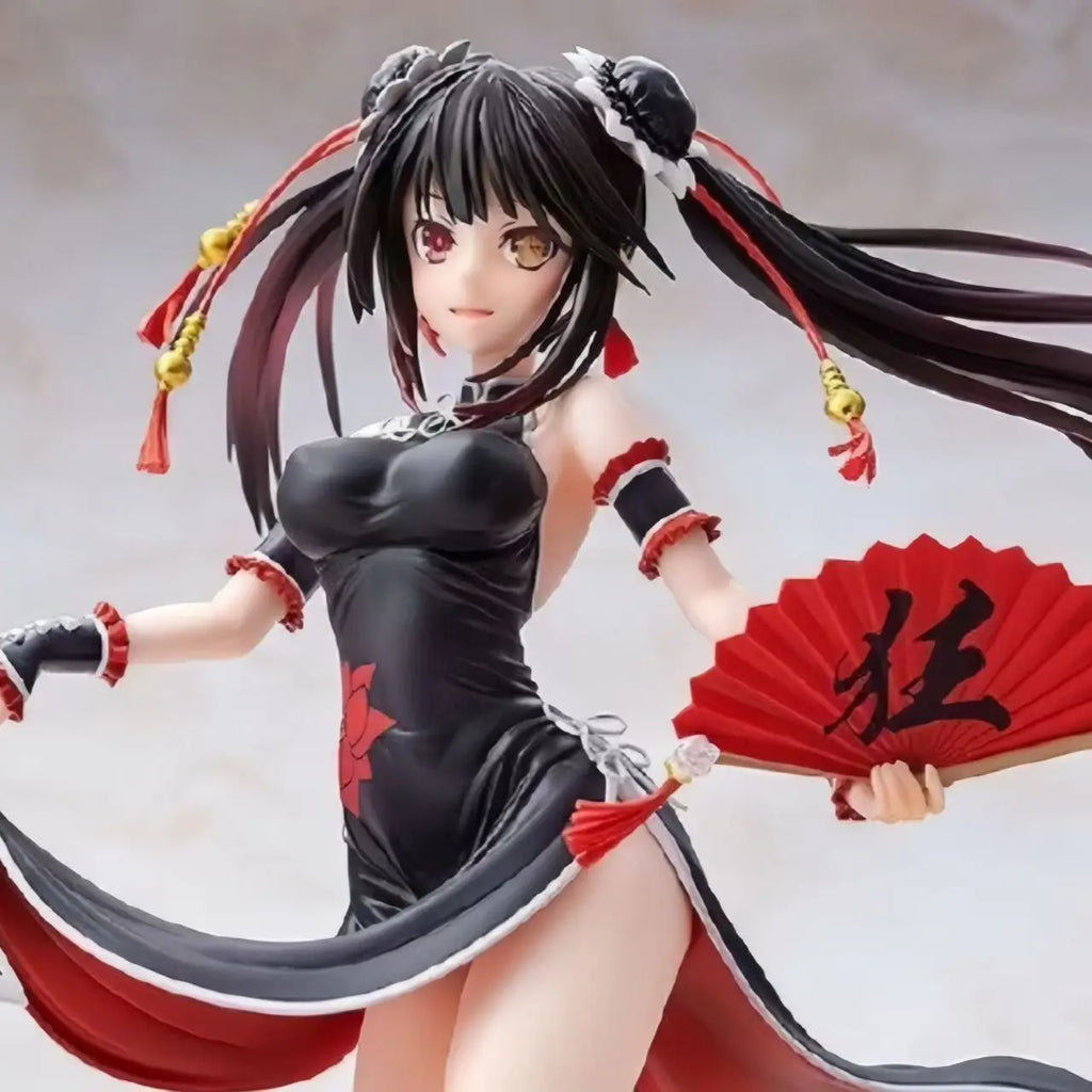 21cm 8.2 inch Anime Tokisaki Kurumi Figures Pvc Statue Desktop Ornamen Collection Statue Model Decoration Room Desk Toys Childre