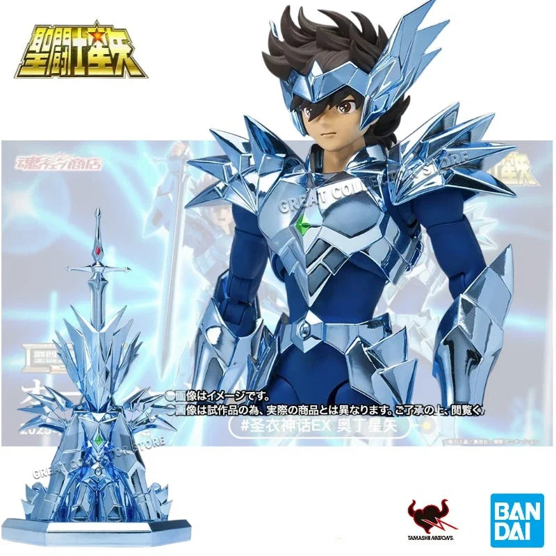 In Stock  Anime Action Collection Figures Model Toys Original BANDAI Saint Myth Cloth EX Saint Seiya ODIN SEIYA