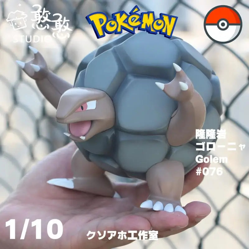 Pokemon 1/10 GK Golem Anime Action Figure Model Toys Gift for Birthday Children