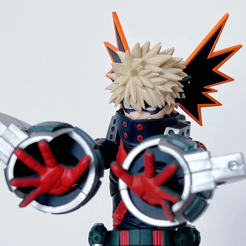 Authentic Bandai My Hero Academia Katsuki Bakugo Figure Anime Merchandise Articulated Action Toy Collectible Decorative Piece