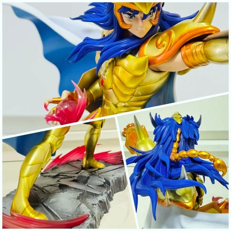 Genuine Bandai Saint Cloth Museum 12 Gold Saint Seiya All Series Art Statue Set Sculpture Limited Edition Anime Figurine Gift