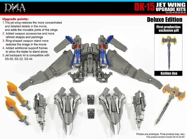IN STOCK DNA Design DK-15 DK15 Upgrade Kit For Transformation SS-32 SS-44 L Class SS-05 OP Commander Action Figure Accessories