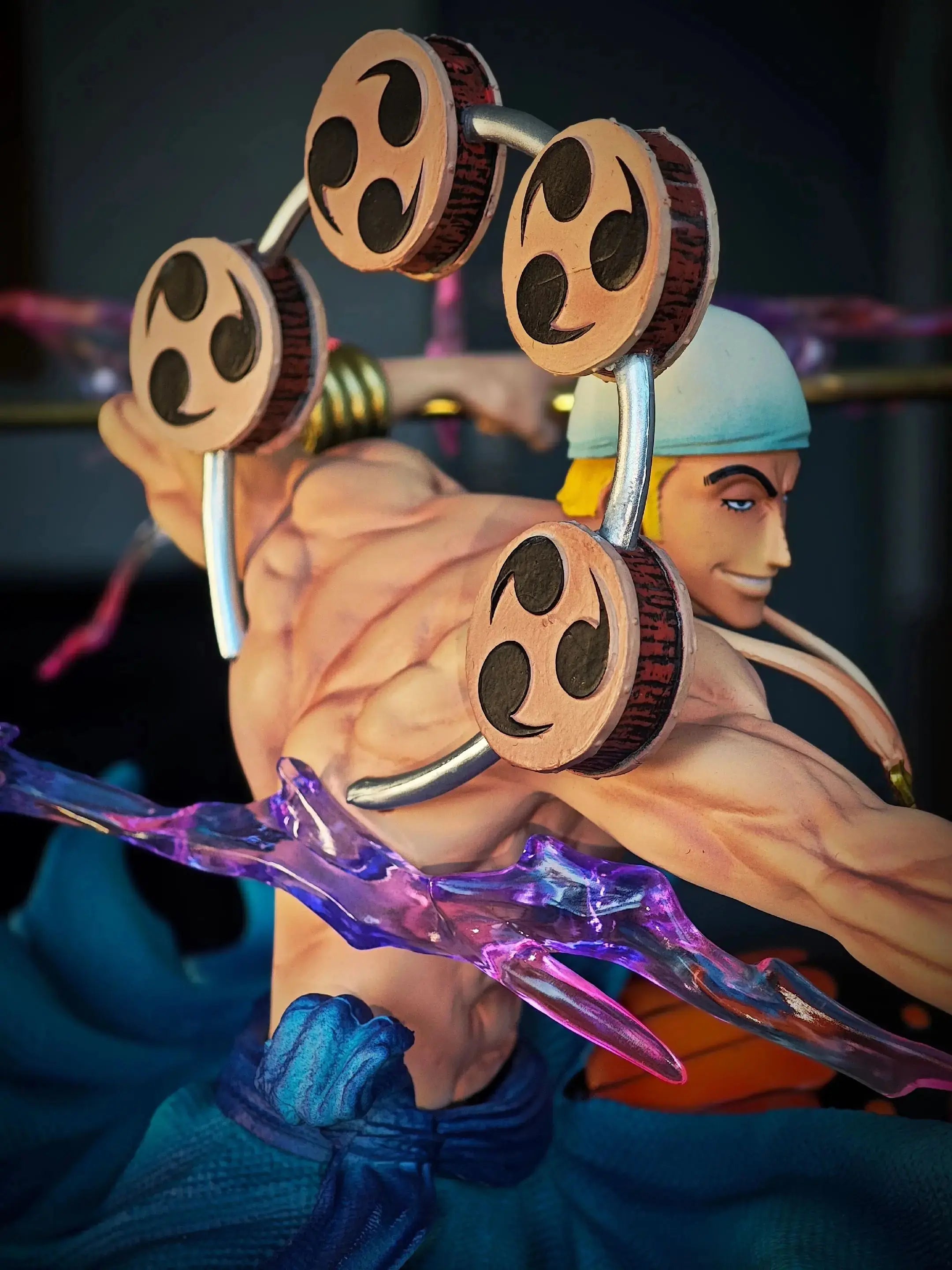 JT Studio One Piece Enel JT-026 PVC Statue 29cm Tianhui Series - "God of Thunder" Anime Collectible Figure, Perfect Gift