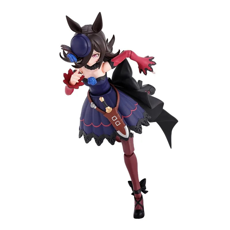 Bandai Genuine SHF Umamusume Pretty Derby Rice Shower Special Edition Anime Action Figure Collectible Model Toys Gift Children