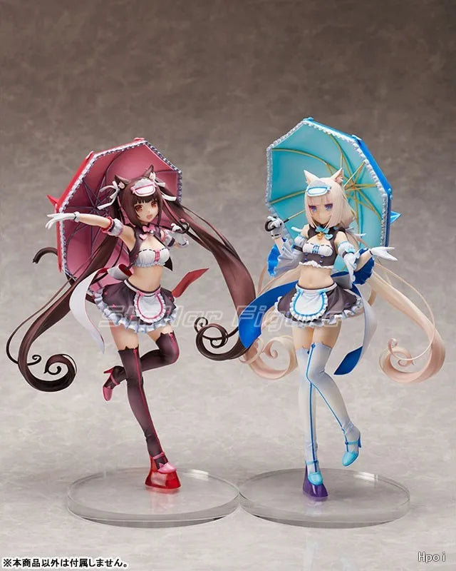 【SF】In Stock HobbyMax Mimeyoi Cat Girl Paradise Vol.1 La Soleil Store Opened Chocola Vanilla 1/7 Scale Figures Model Collection