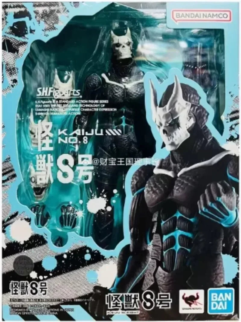 In Stock Bandai Kaiju No. 8 Anime Figure SHFiguarts Action Figure Toys Gift Ornaments Dolls Collectible Model