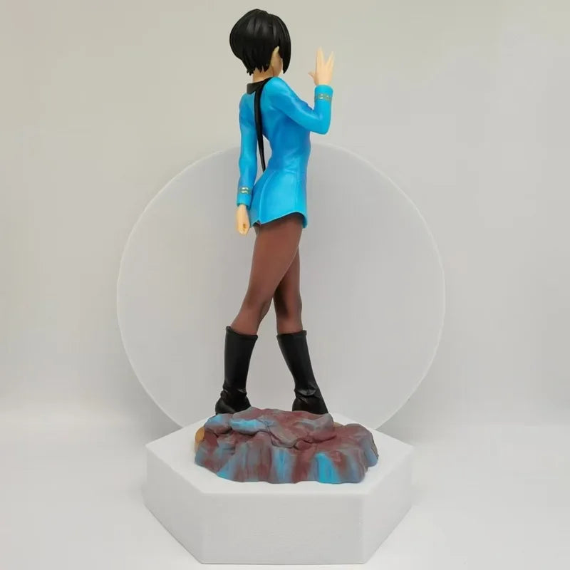 Star Trek Fire God Answering Salute Scientist Vulcan Star Wars Battle Station Pose Collectible Figure Wholesale Model Toy