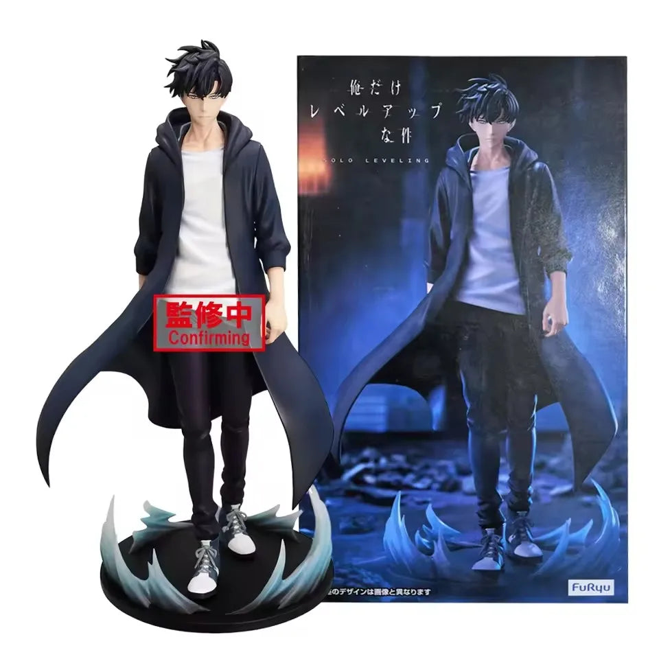 In Stock Solo Leveling (Anime Version) Figure Sung Jinwoo Action Figure 21cm PVC Collect Model Figure Display Anime Merchandise