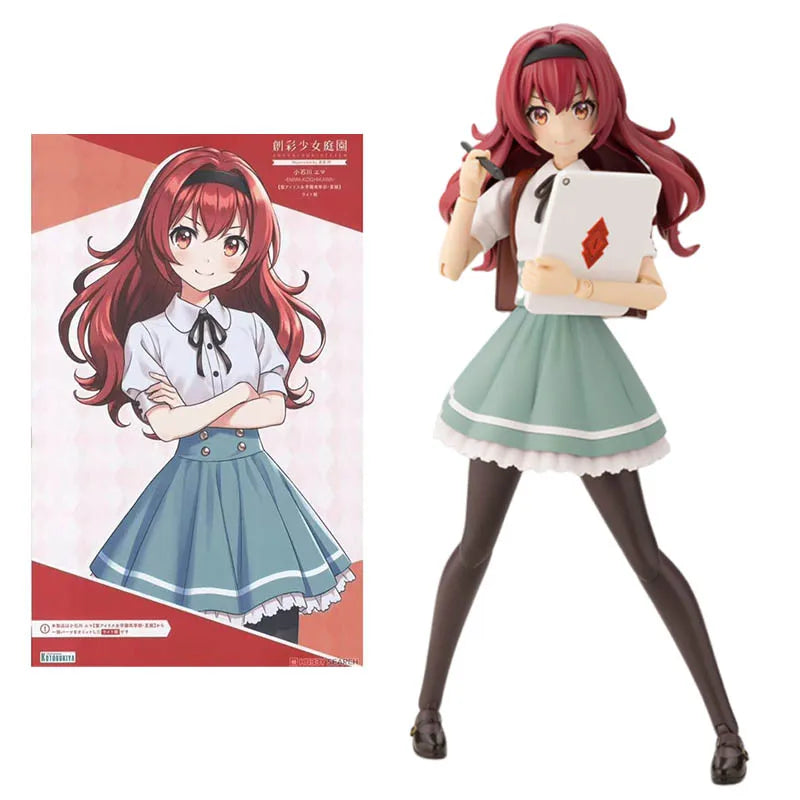 Kotobukiya Creative Color Girls Garden Model Kit Sousaishojoteien Emma Koishikawa Anime Figure Action Figures Toys For Boys Gift
