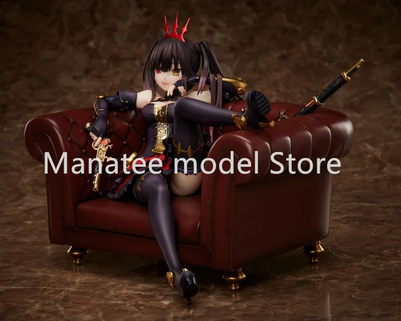  KADOKAWA Original Kurumi Tokisaki Empress Ver. 1/7 PVC Action Figure Anime Model Toys Collection Doll Gift
