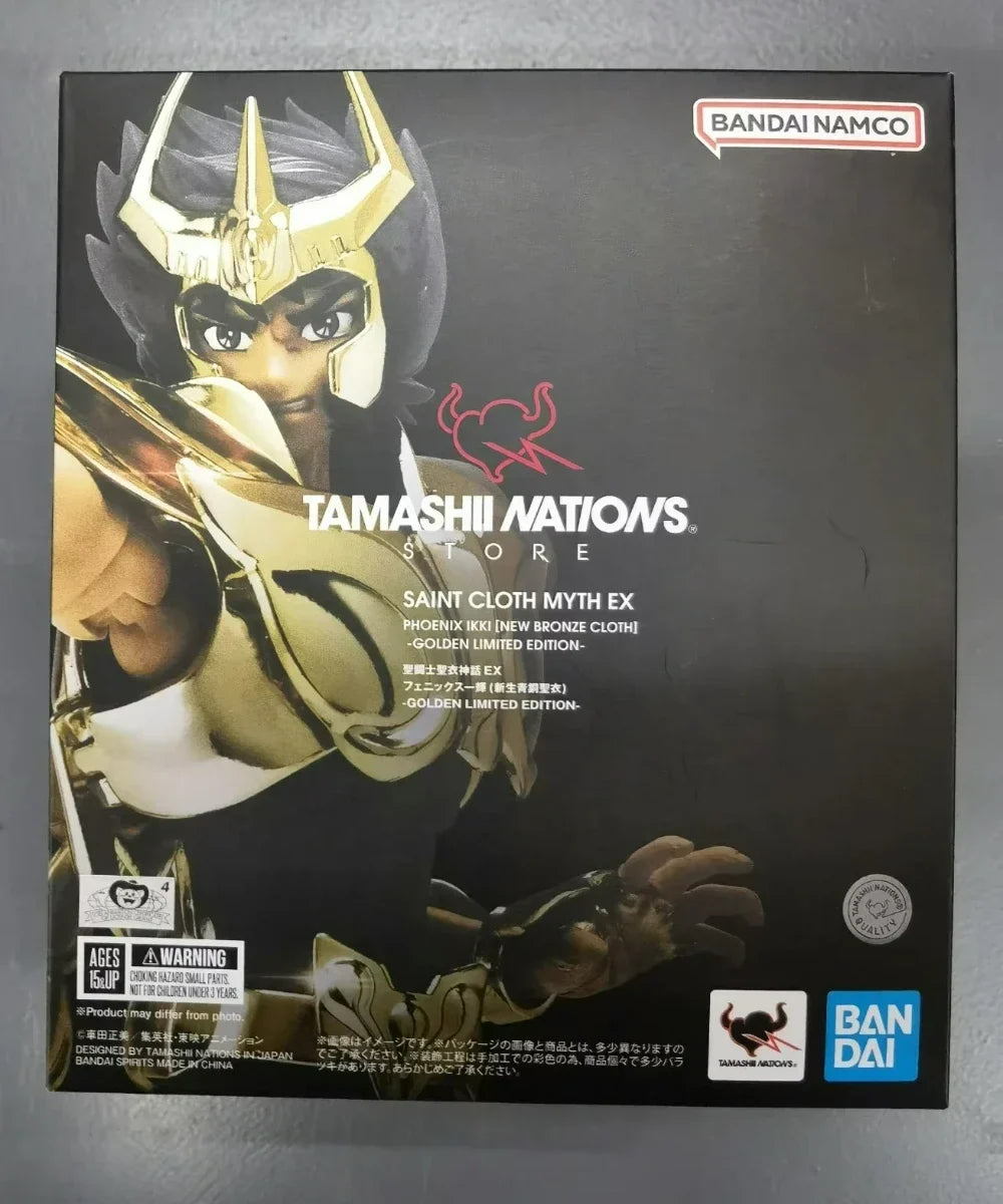 Bandai Saint Seiya Myth Cloth TNT Limited Ex Gold Andromeda Shun Phoenix Pegasus Purple Dragon Glacier Anime Figure Model Toy