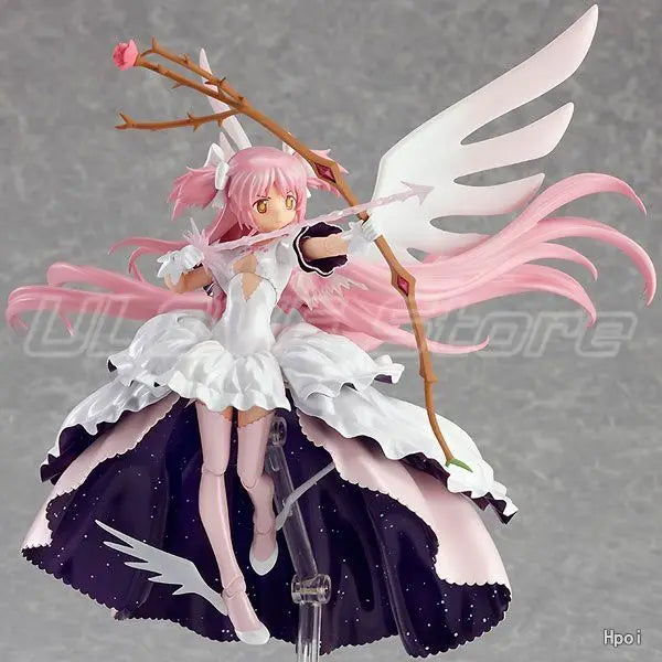 Original Max Factory Figma PUELLA MAGI MADOKA MAGICA Madoka Kaname Action Figures Models Collection Toys