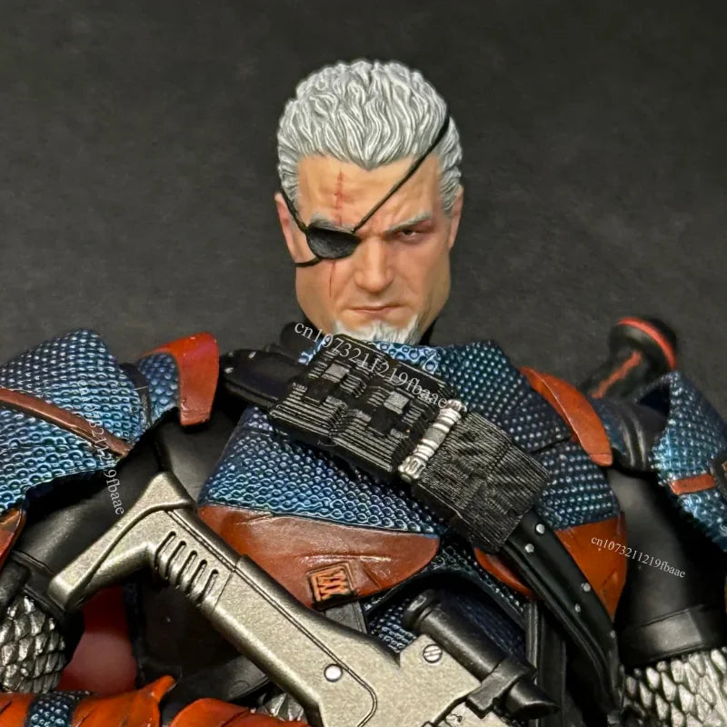 In Stock Genuine LPZZ BATMAN Action Figure Deathstroke Toys Arkham Knight Scale Male Soldier Warrior Edition Figurine Gifts
