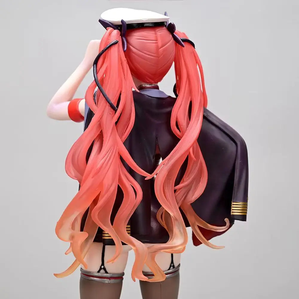 25cm Game Azur Lane USS Honolulu standing posture Action Figure PVC model statue Toys doll Desk Decor Collectible Gifts