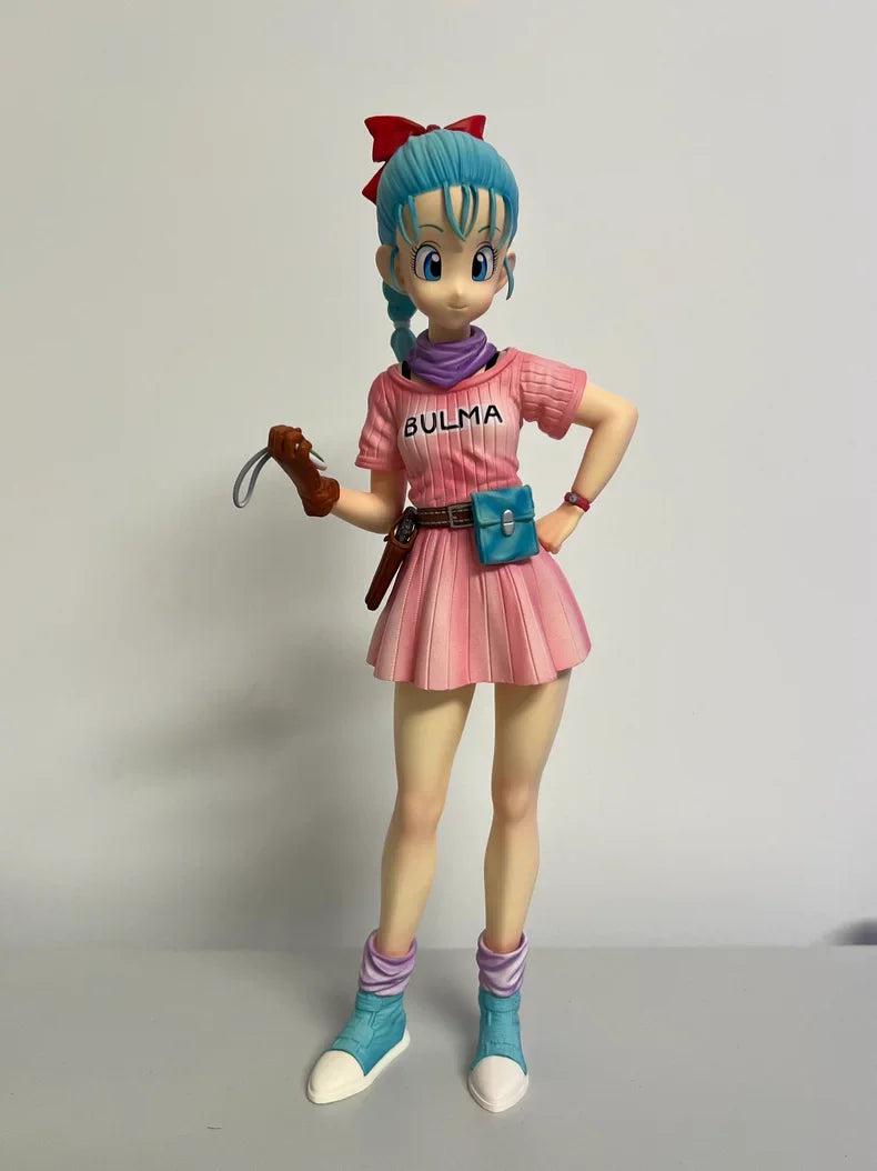 In Stock 30cm JT Studio Bulma Figure Dragon Ball Anime Figure Childhood Series PVC Statue Collection Model Ornament Gift Toy