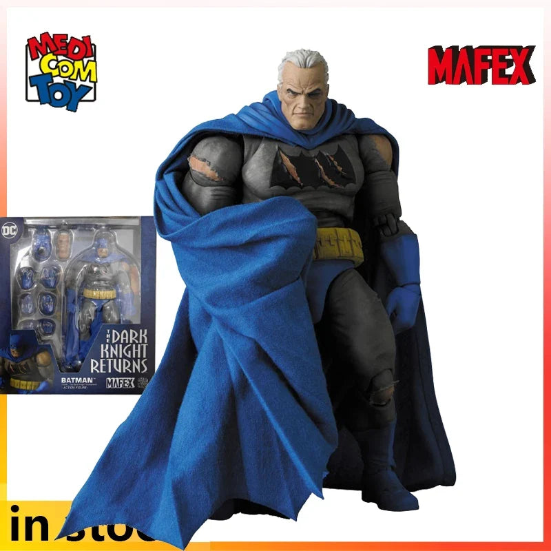MEDICOM TOY Original MAFEX Finished Movable Doll Batman: The Dark Knight Returns Anime Action Figure Model Toys Gifts for Boys