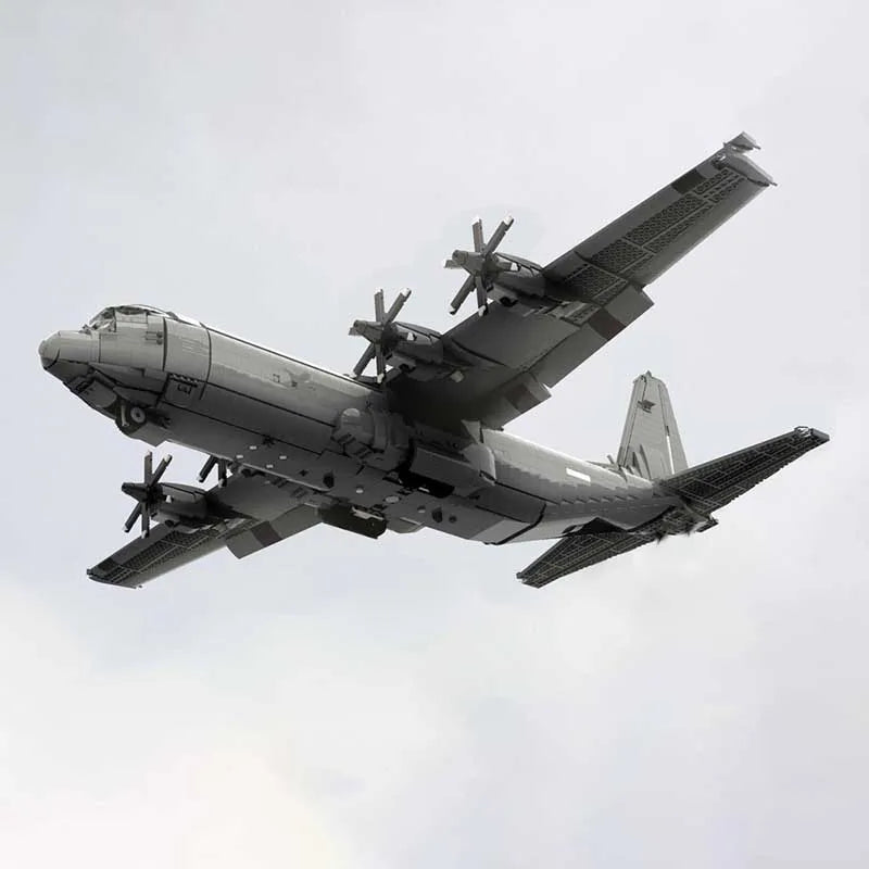 Moc Building Blocks C-130J 30 Super Hercules Fighter Model Technology Bricks Aircraft Model DIY Assembly Toys Construstion Gifts