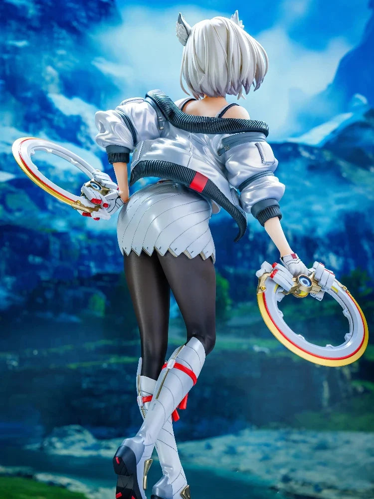 23cm Gw Studio Mio Xenoblade Chronicles 3 Anime Gk Action Figure Collectible Model Desk Car Decoration Gift For Fans