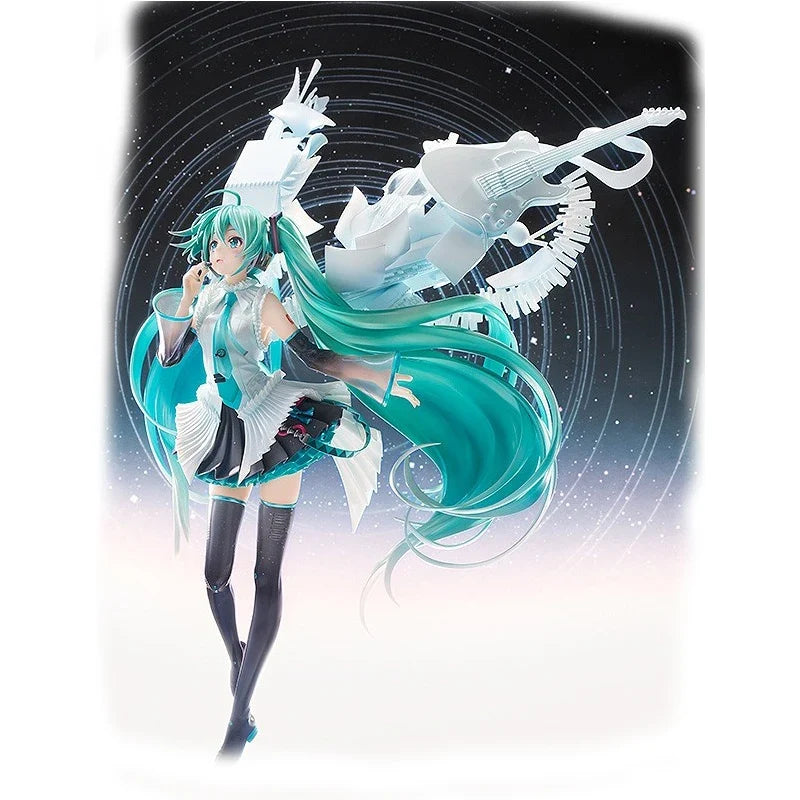 In Stock Genuine GOOD SMILE COMPANY Vocaloid Hatsune Miku 1/7 Happy 16th Birthday Ver Garage Kit Anime Figure Kawaii Doll