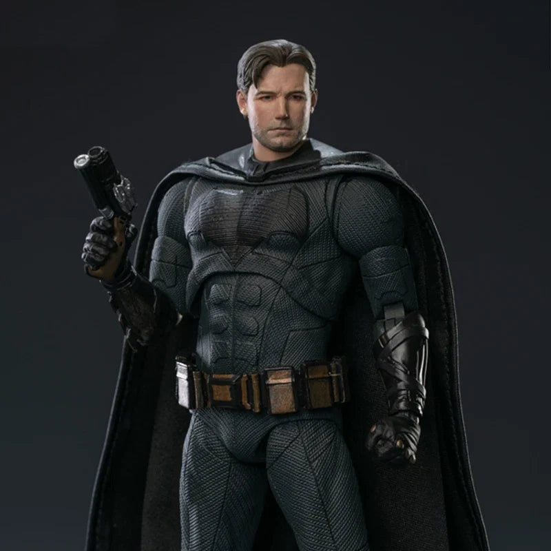 DC Batman Fondjoy Justice League Light Armor Batman Model Limited Head Sculpt Action Figures 19cm Collect Ornaments Boys Gifts