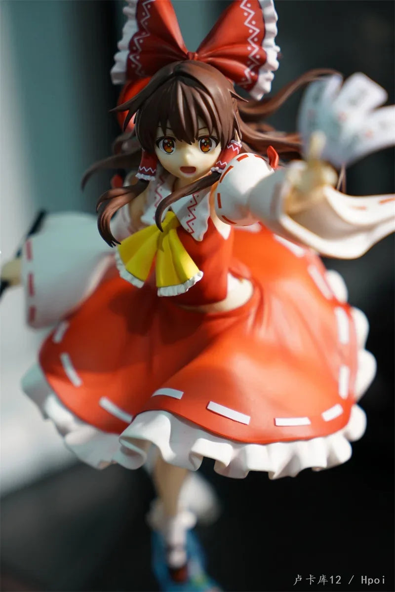 Reimu Hakurei Marisa Kirisame 1/7 100% Genuine Original Anime Figure Toys Collection Model