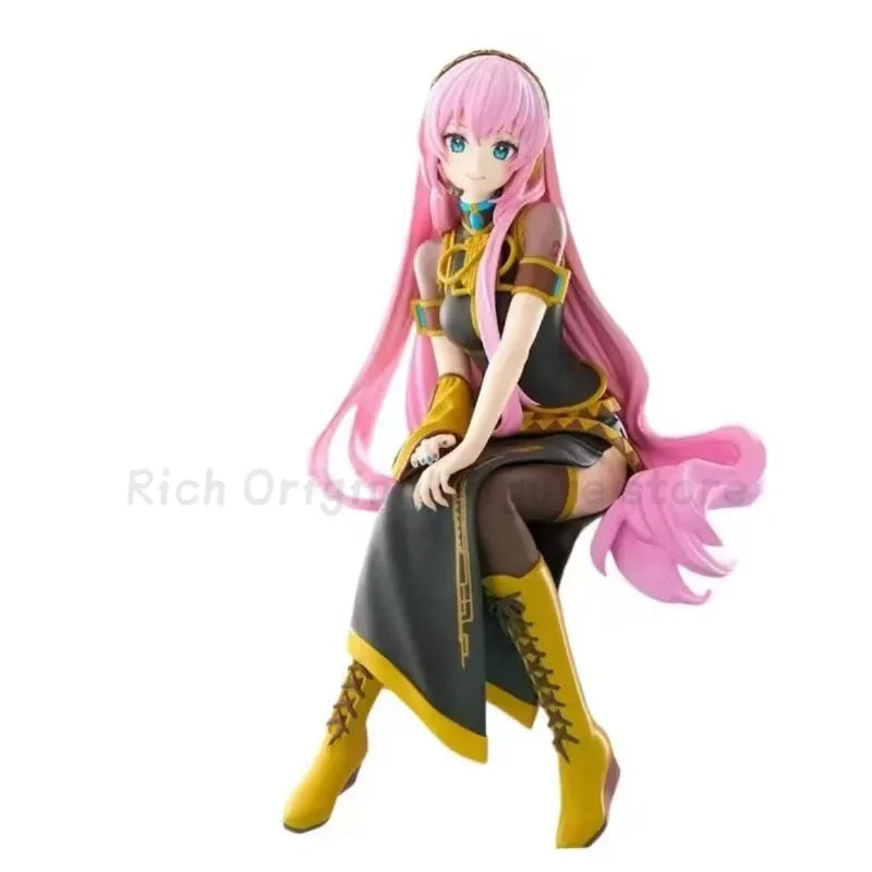 【In Stock】Original FuRyu Noodle Stopper Hatsune Miku Megurine Luka Anime Figure Model