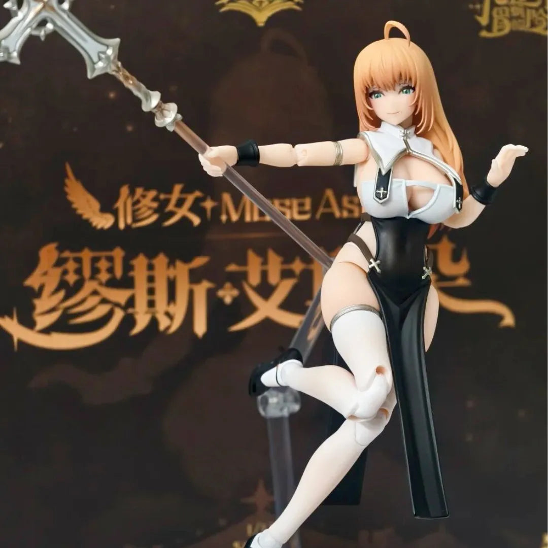 Genuine Snail Shell Rpg-02 Sisters - Muse - Asdo 1/12 Pvc Action Figure Model Collectible Statue Kids Birthday Gifts 15.5cm