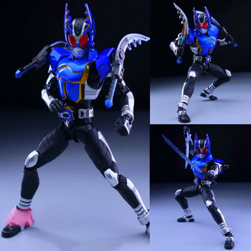 New F Masked Rider KO Soul Limited Steel Fighter Real Sculpture KABUTO Joint Mobile Model Collectible Figurine Toy