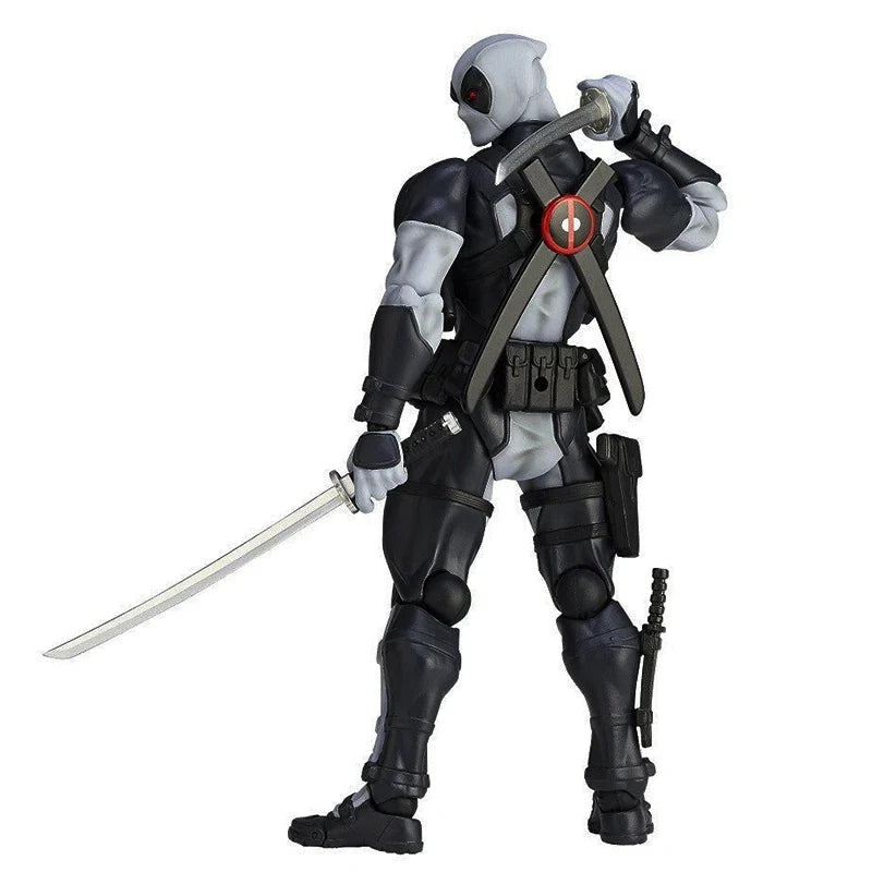 AMAZING YAMAGUCHI Deadpool Action Figure X-Men Mutants Joint Movable KAIYODO Movie Model Toys for Kids Gift